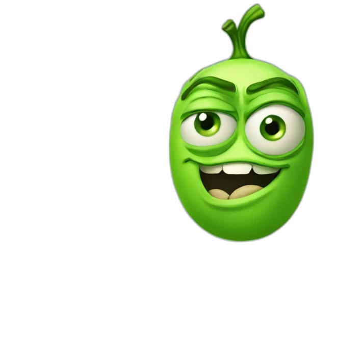 mike wazowski with down emoji