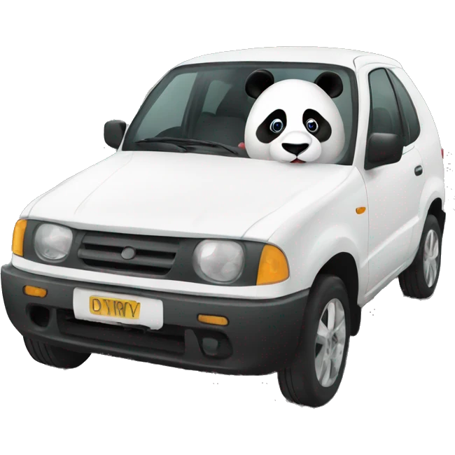 panda car emoji