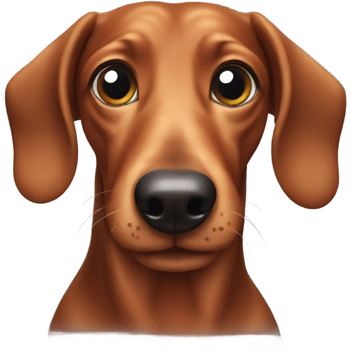 Sausage dog  emoji