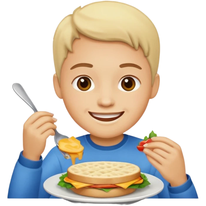 enjoy lunch emoji