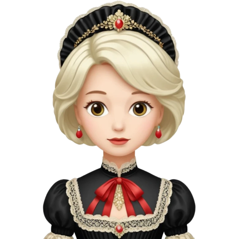 European bourgeoisie during the Age of Enlightenment emoji