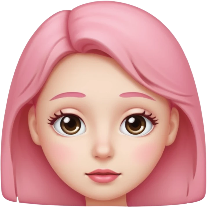 Blushing Sub – wide eyes, pink cheeks. emoji
