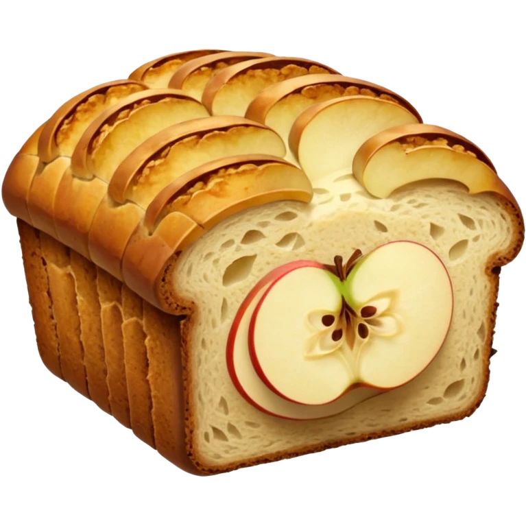 apple bread  emoji