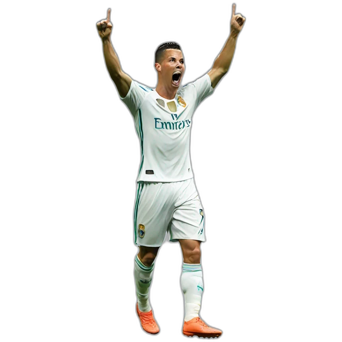 Ronaldo celebration emoji