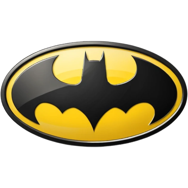Batman logo emoji