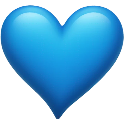 blue heart emoji