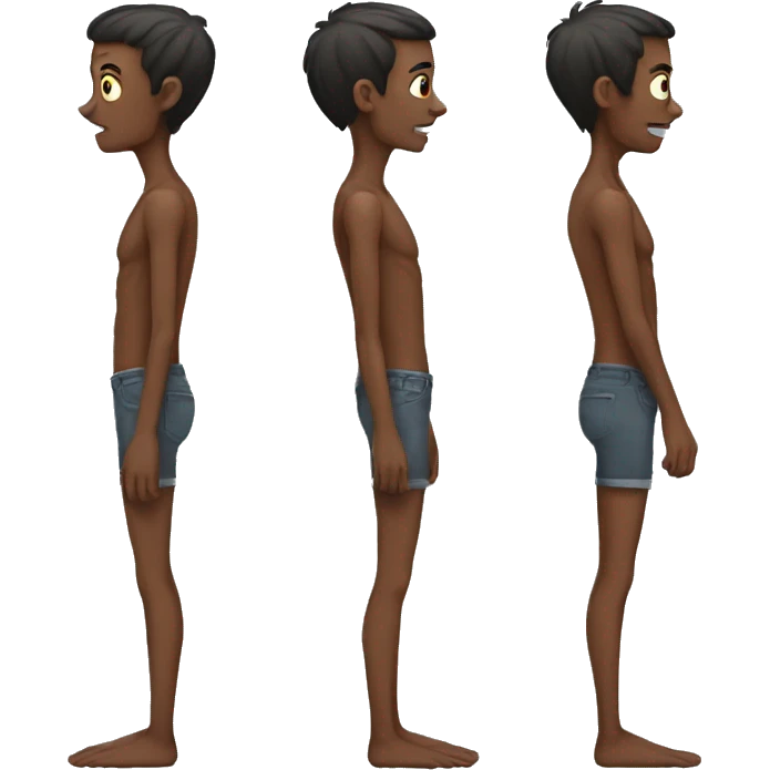 Skinny emoji