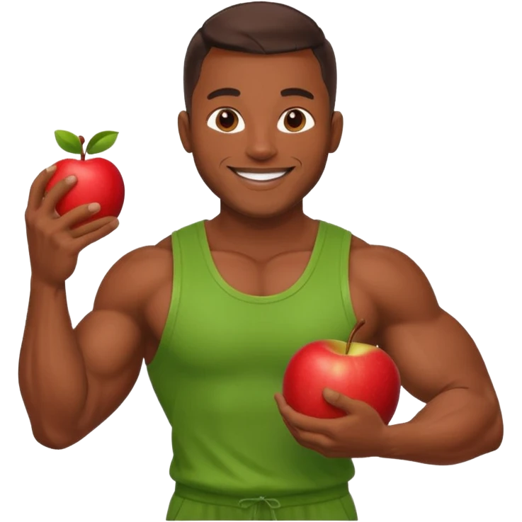 mister energy is a chain store selling healthy food.
create a mascot for this. emoji