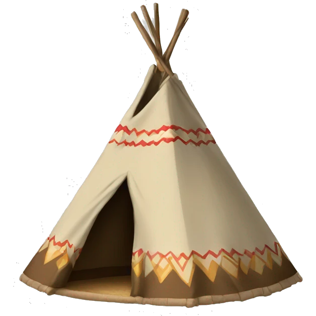 Teepee emoji