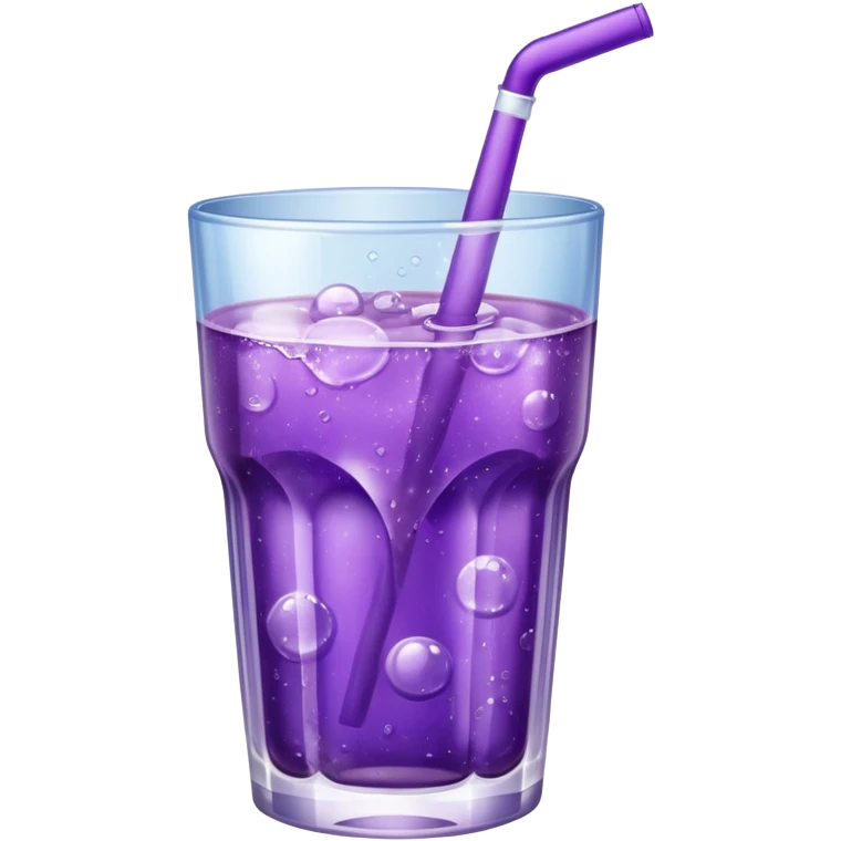 Make a grape soda emoji