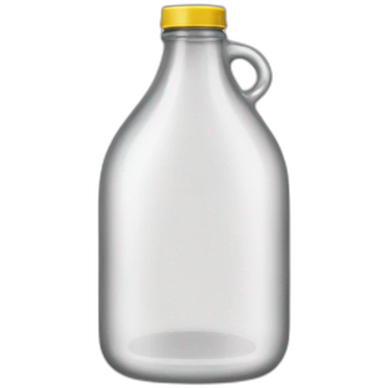 Galon with white vinegar emoji