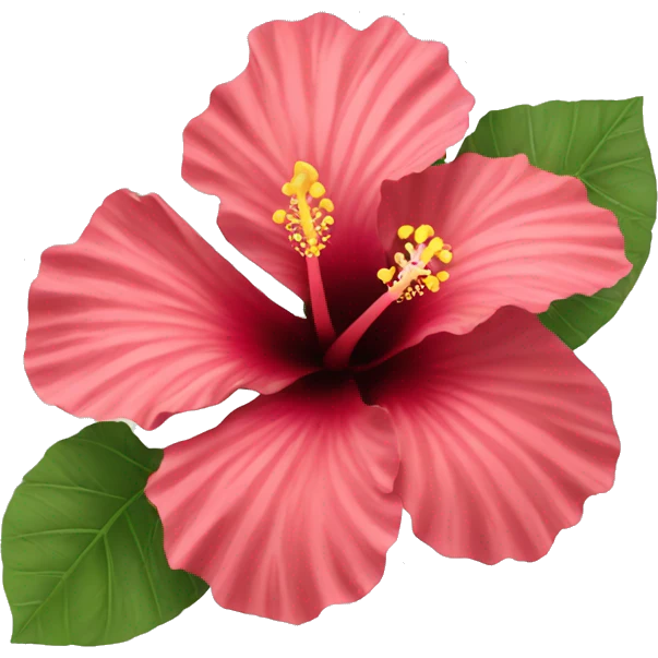 hibiscus emoji