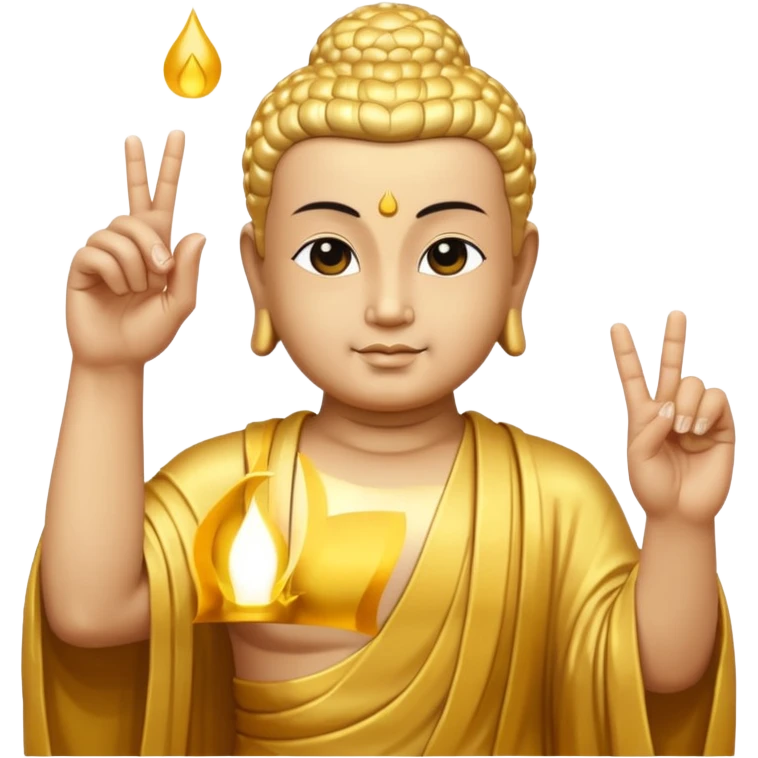 삿대질 하고 있는 부처 emoji