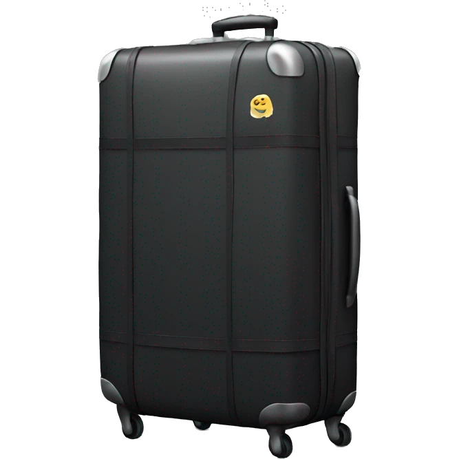 Black luggage emoji