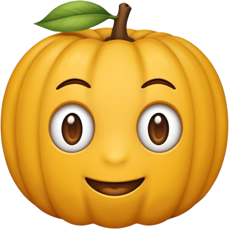 hnědý kůň s flekama na zádi s bílou hlavou a jedno oko má modré a druhé hnědé  emoji