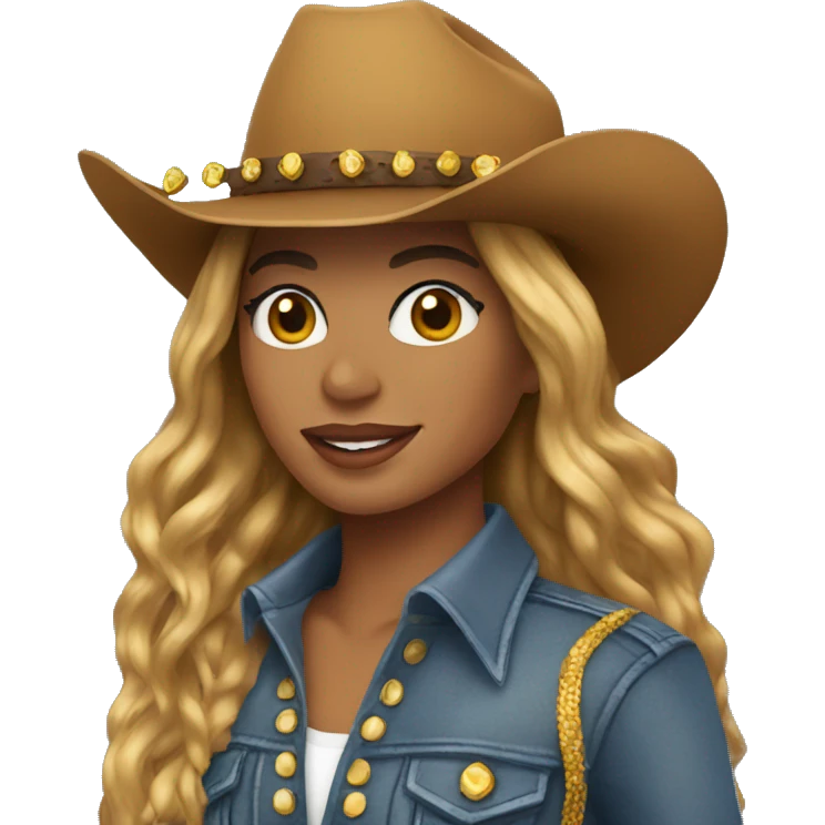 beyonce cowboy emoji