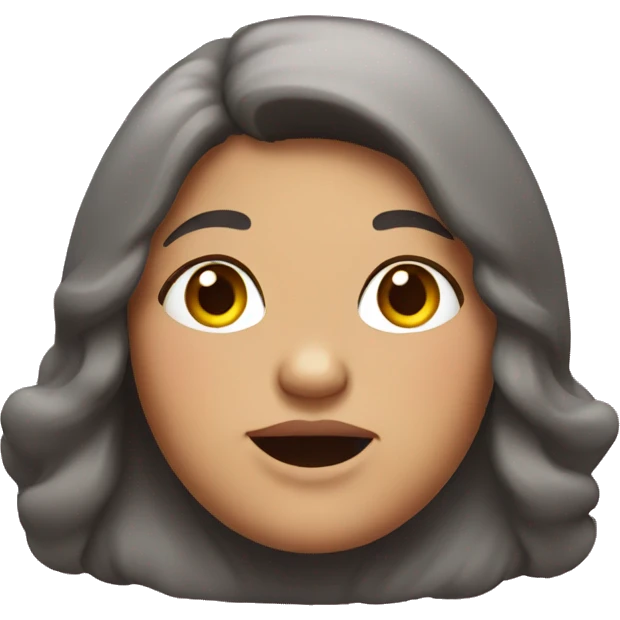 Fat girl emoji