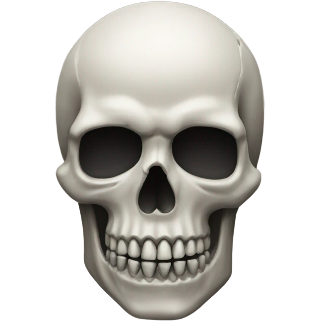 Skull pool emoji