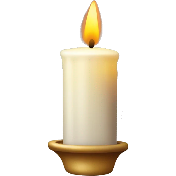 christmas candle emoji