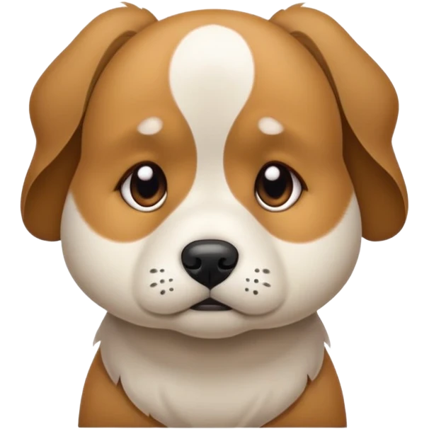 pouting dog emoji