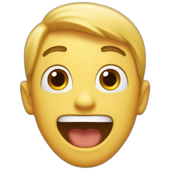 exited guy emoji