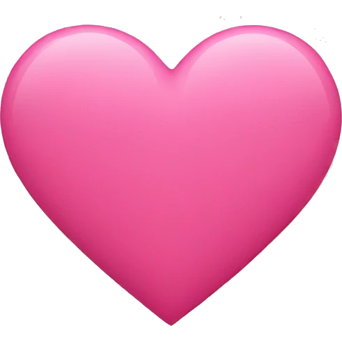 pink heart  emoji