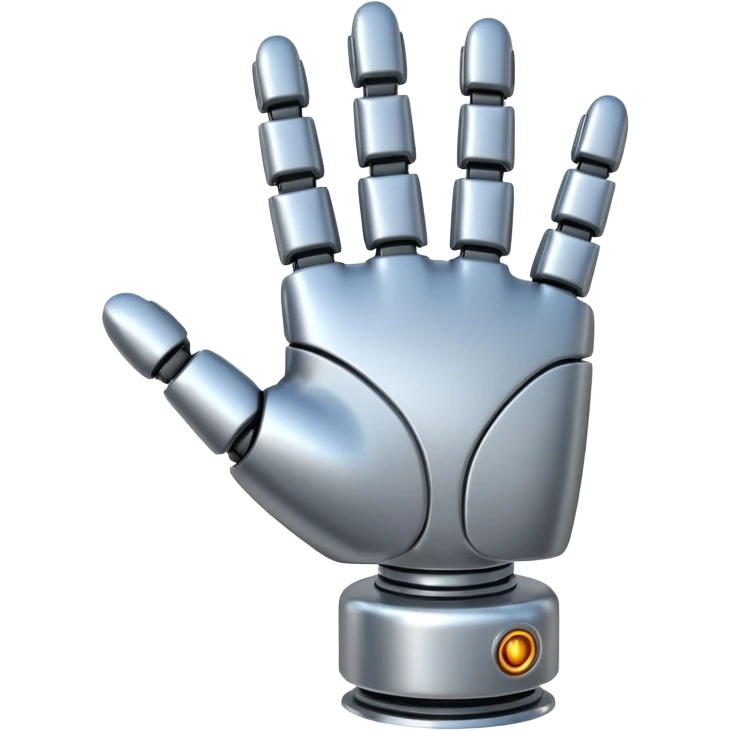 robot hand emoji
