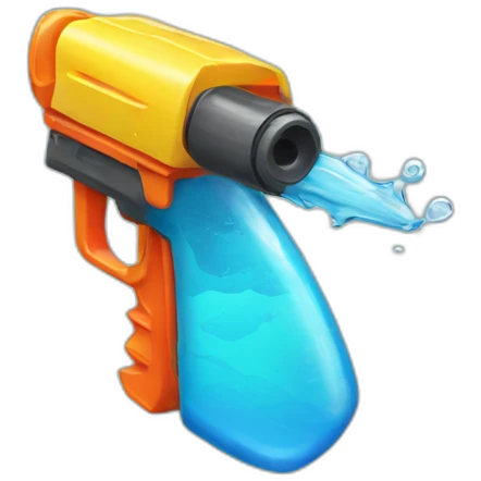 Water-gun emoji