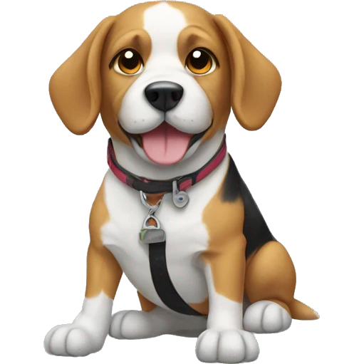 dog wearing shoes emoji