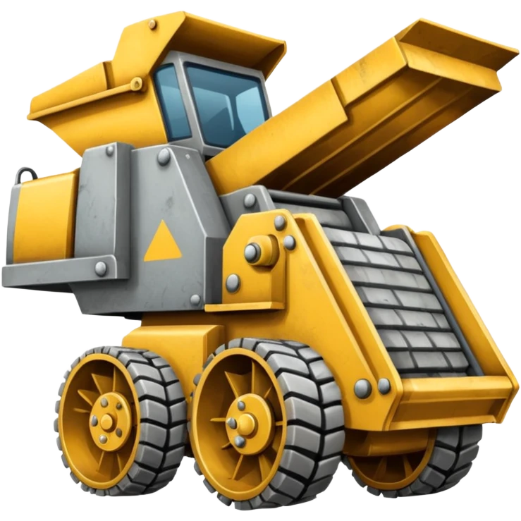 An Emoji of an AstecFT2650 Rock Crusher emoji