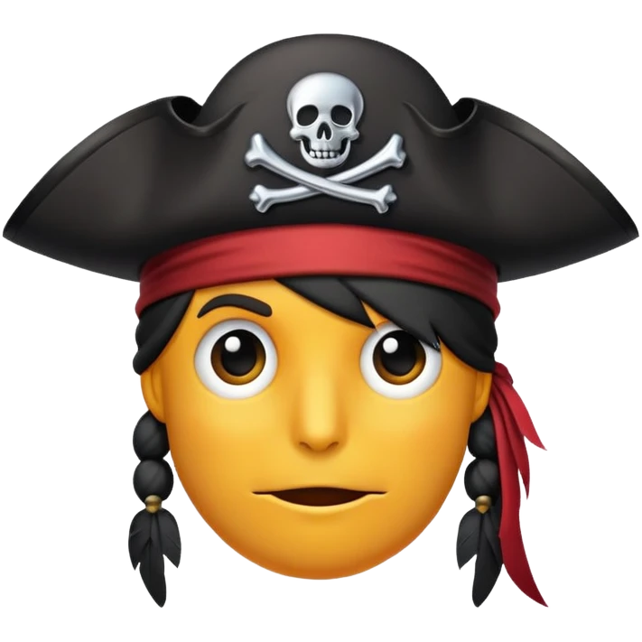 pirate hat emoji