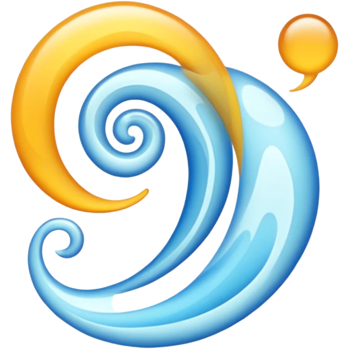 air symbol blow emoji