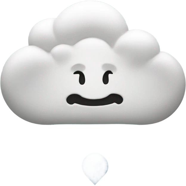 idea cloud emoji