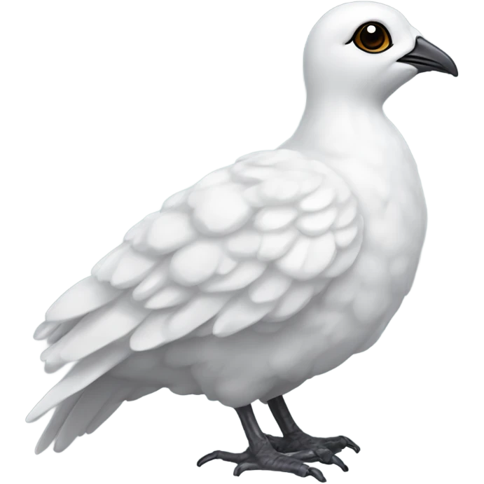 Rock ptarmigan  emoji