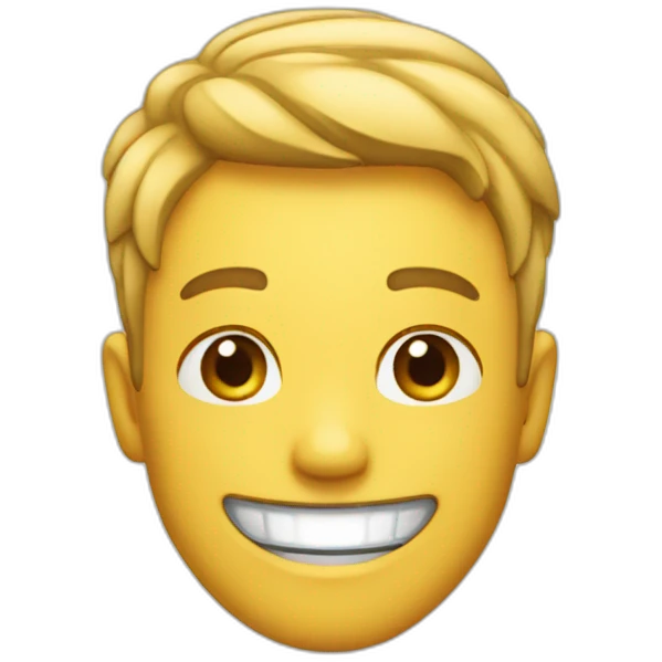sharp smile emoji