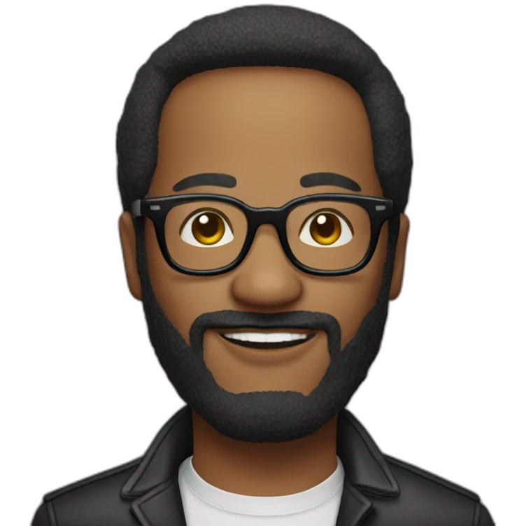 Marvin gaye with glasses emoji