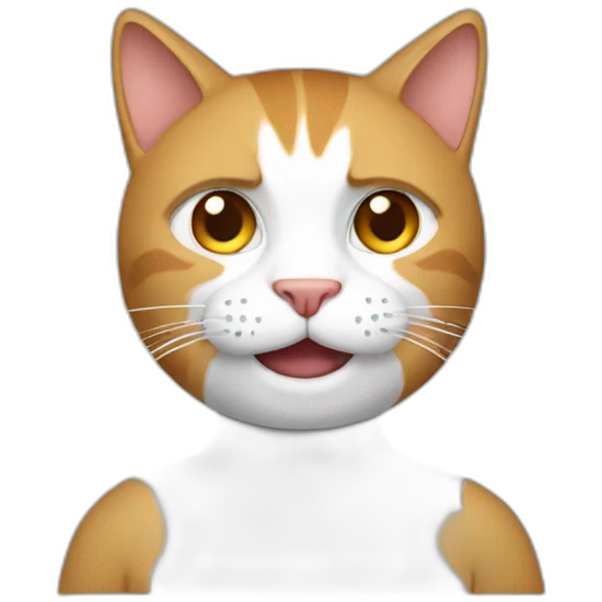 cat cut man emoji