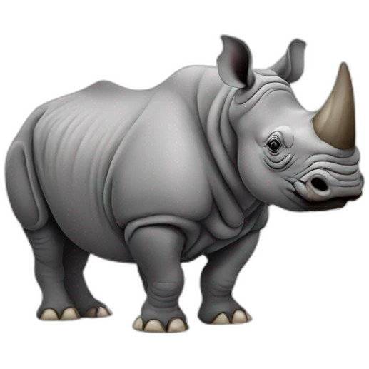 Rhino tatoo emoji