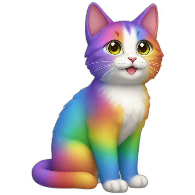 rainbow-cat emoji