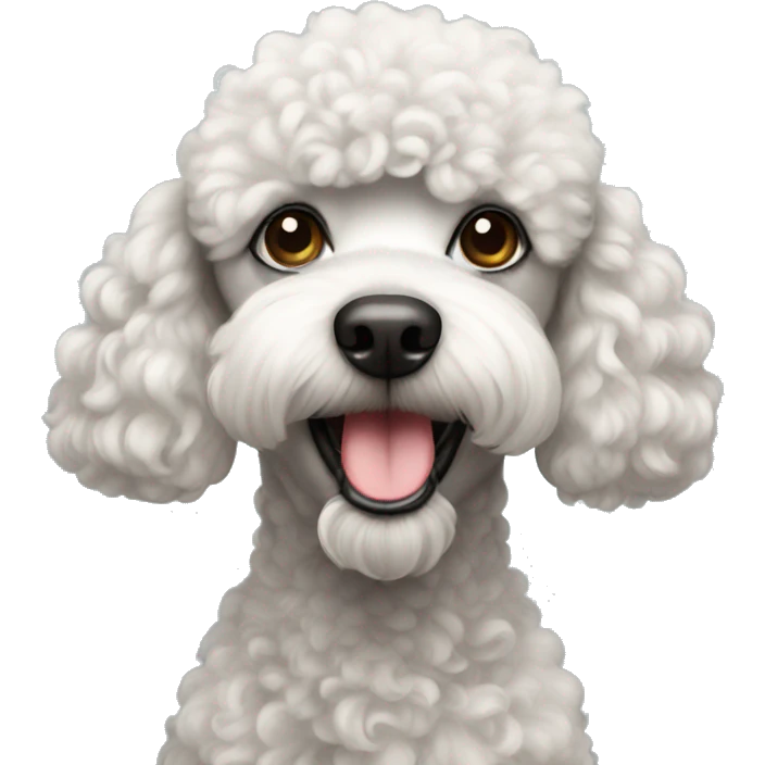 Poodle emoji