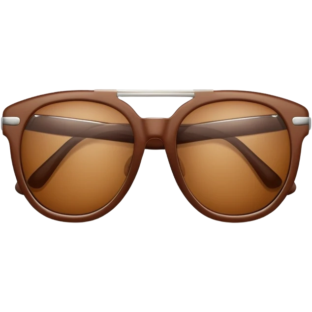 Brown Sunglasses aesthetic  emoji