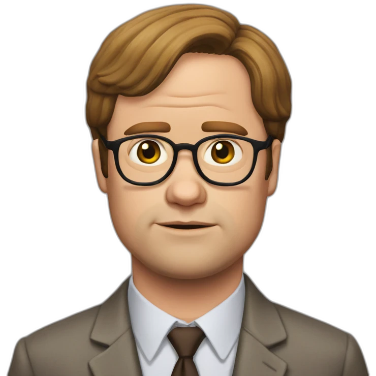 dwight schrute emoji
