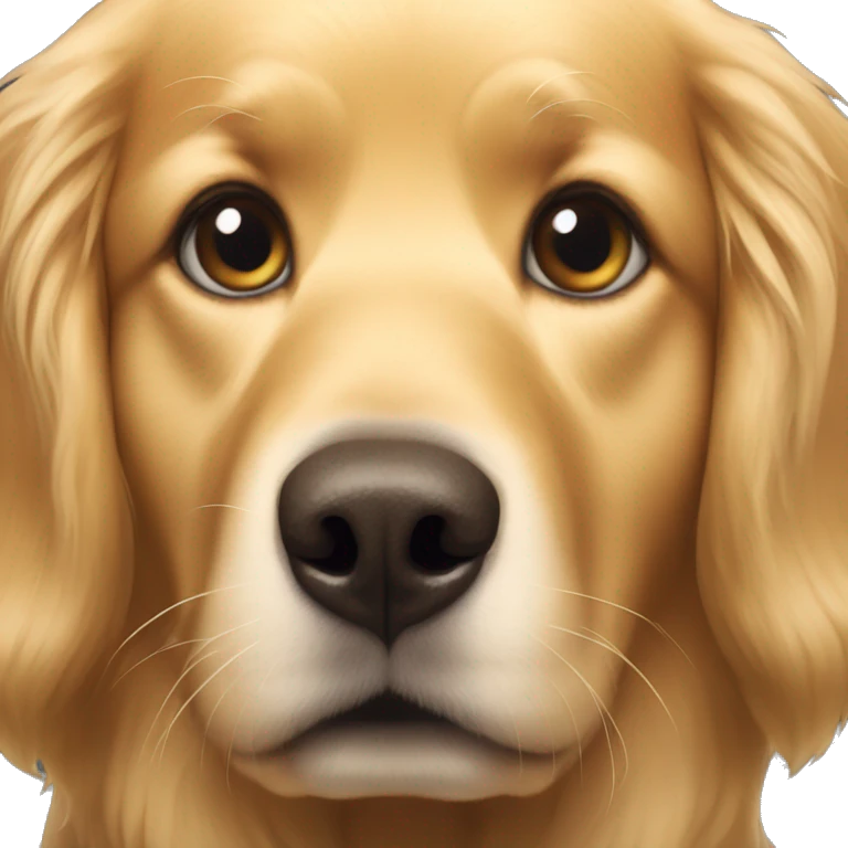 Golden retriever emoji