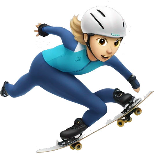 Speed skate  emoji