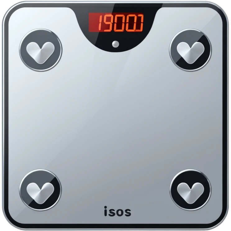 Digital weight scale emoji