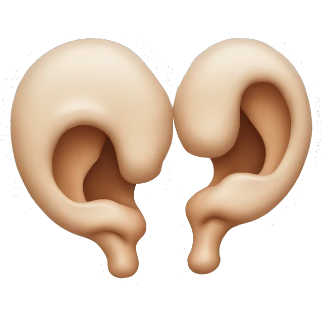 ear weird emoji