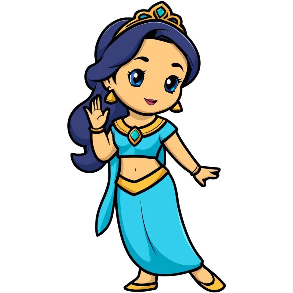 Princess Jasmine emoji
