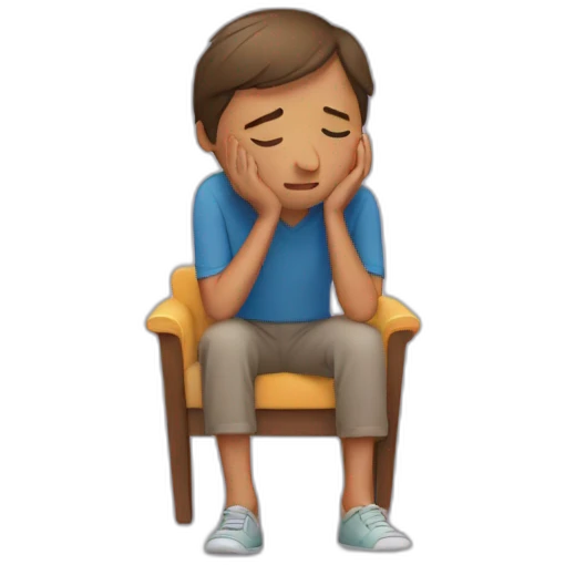 exhausted parent emoji