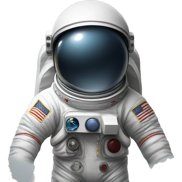 First steps of moon landing emoji