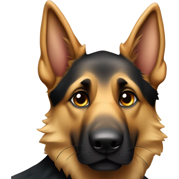 German Shepard  emoji